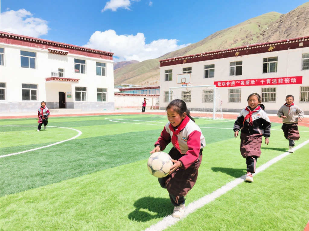 体彩助力高原地区体育教学设施建设 体彩助力高原地区体育教学设施建设
